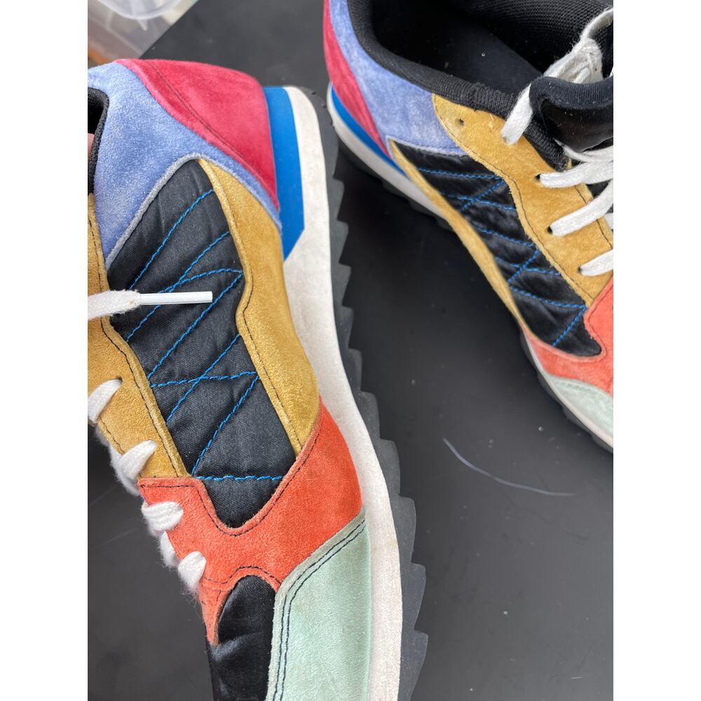 Merrell Alpine Retro Sneaker Multi-Color Block Suede Women's Size 10 - Picture 9 of 9